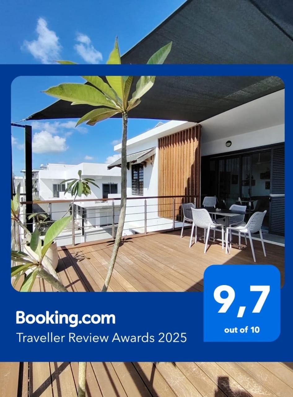 Le P'Tit Bohneur Appartement Trou aux Biches Buitenkant foto